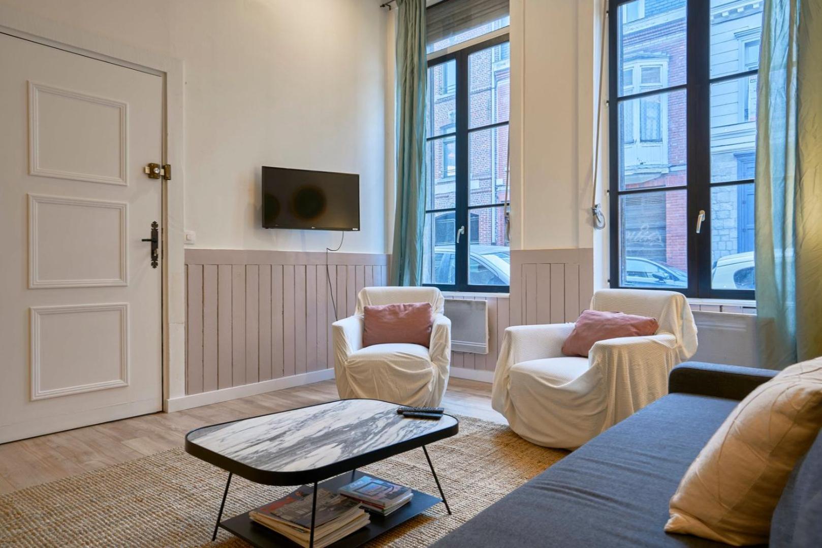 Old Lille: Charming Renovated Apartment 외부 사진