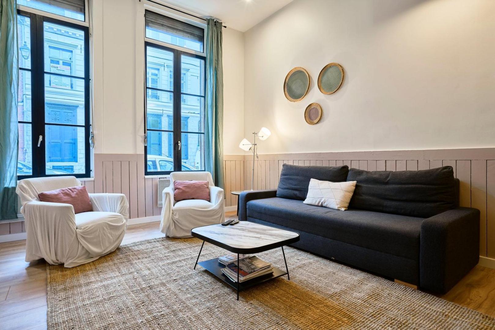 Old Lille: Charming Renovated Apartment 외부 사진