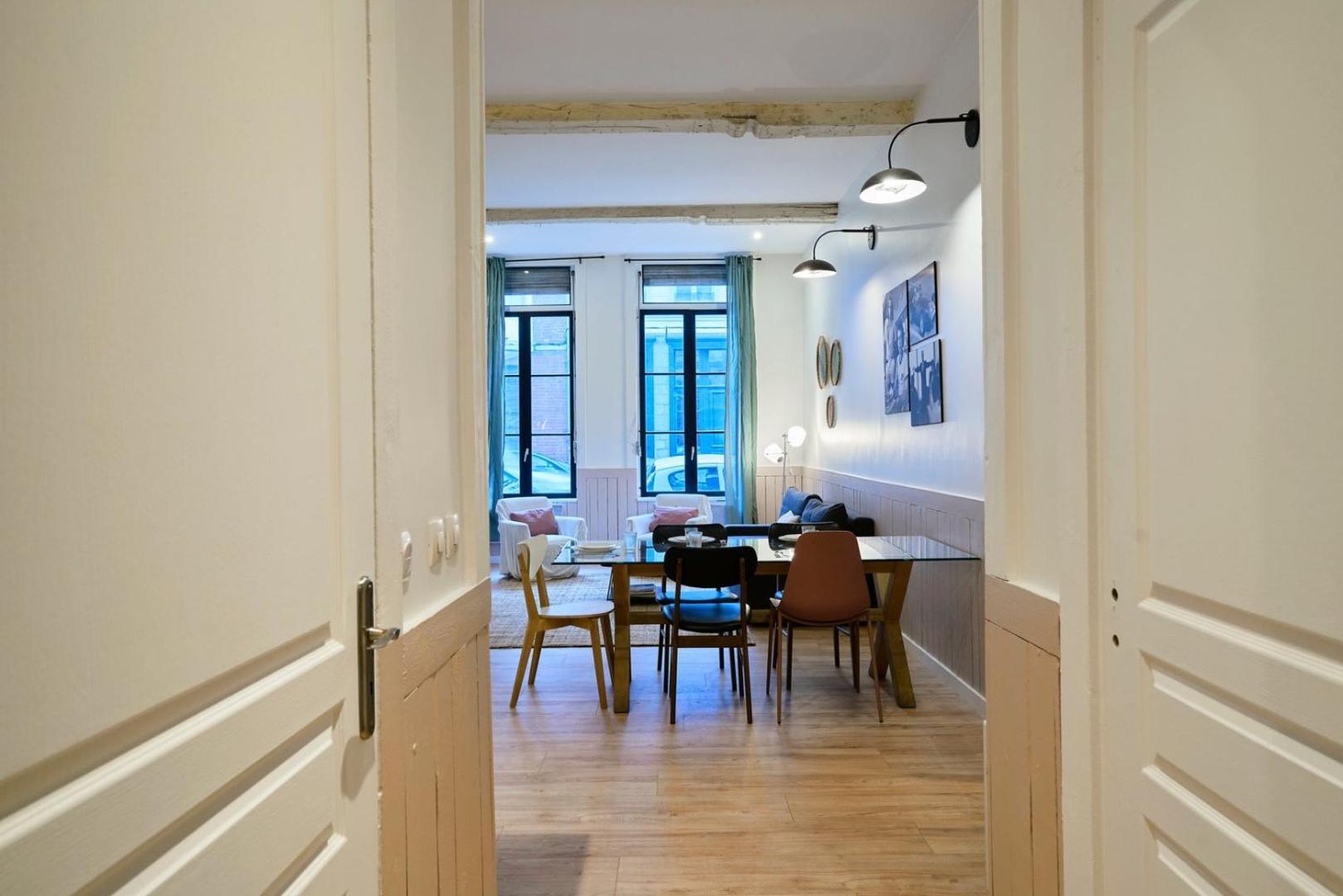 Old Lille: Charming Renovated Apartment 외부 사진