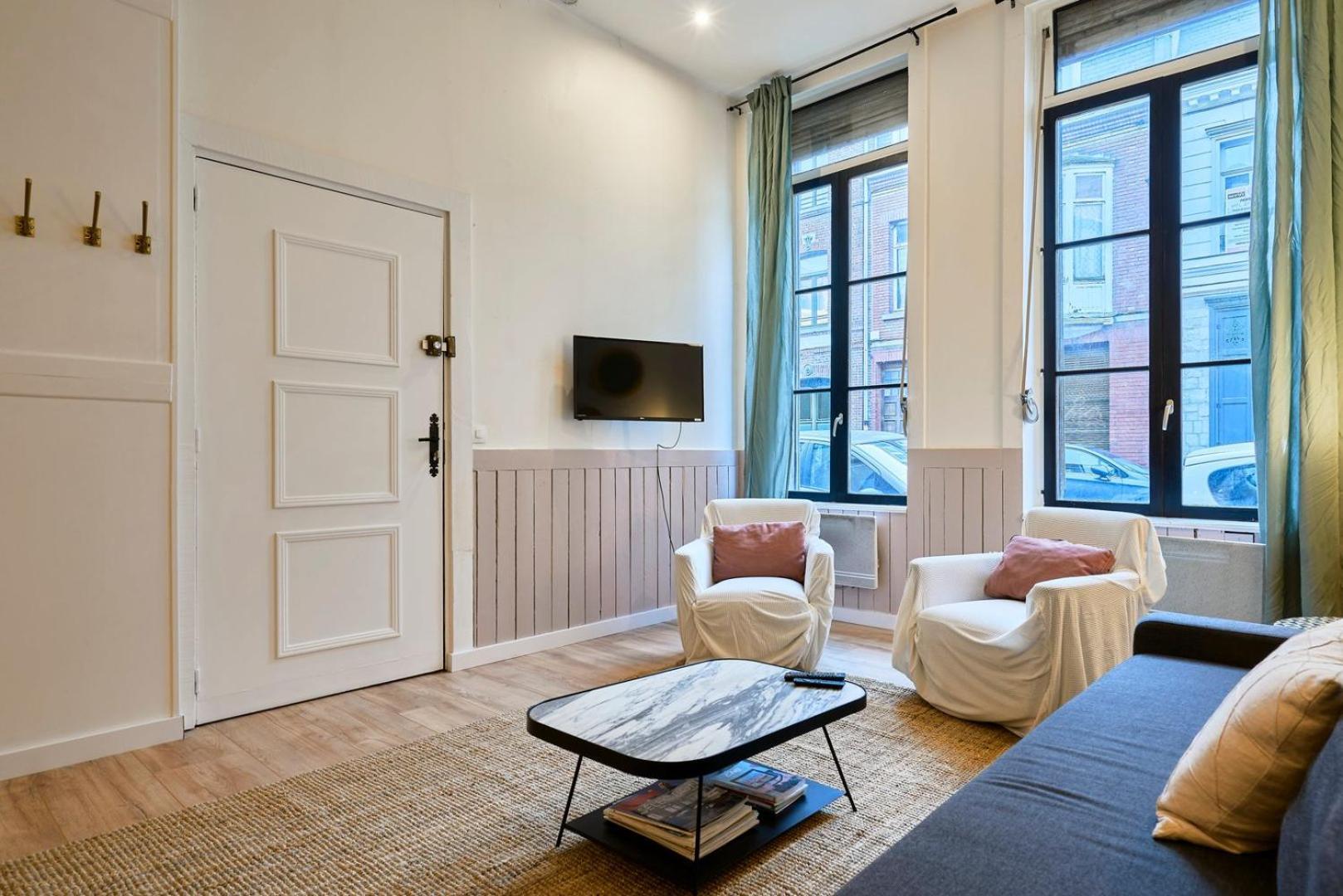 Old Lille: Charming Renovated Apartment 외부 사진